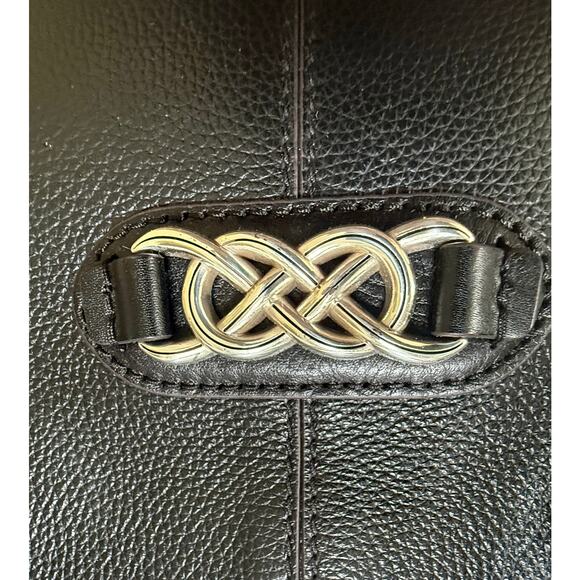 Brighton‎ Leather Interlock Tara Tote in Black - Picture 4 of 12